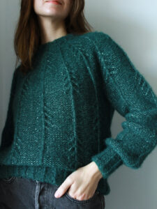 Forest Vibes Sweater ("Лесные мотивы") от Masha Ziablikova
