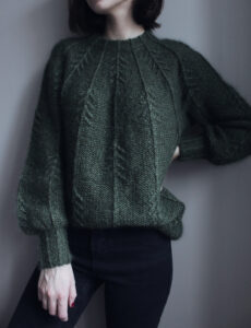 Forest Vibes Sweater ("Лесные мотивы") от Masha Ziablikova